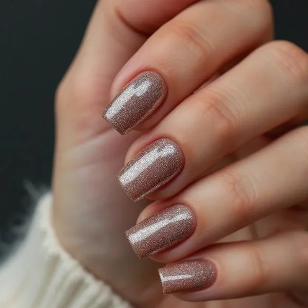 Shimmer & Shine Nails Design