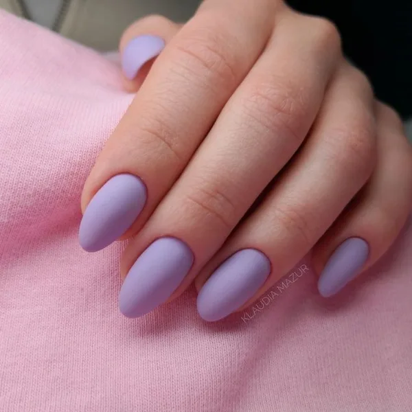 Lilac Dream Nails Design