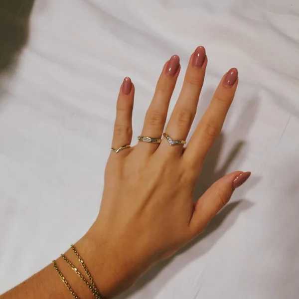Date Night Nude Nails Design