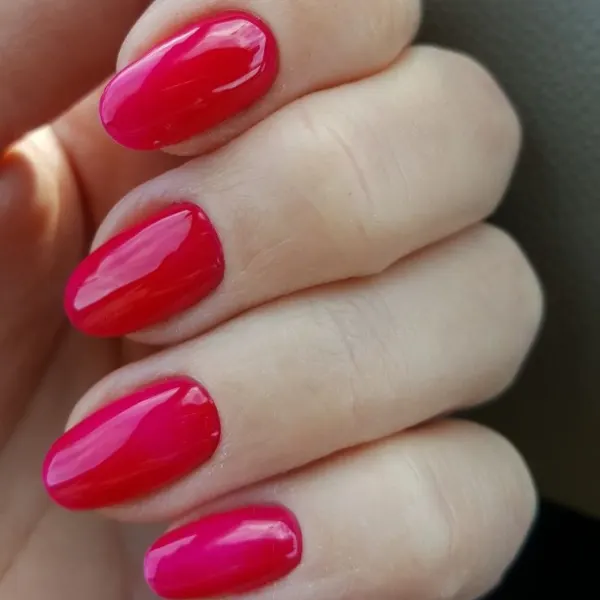 Firecracker Red Nails Design