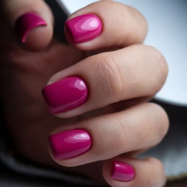 Peony Passion Nail Design