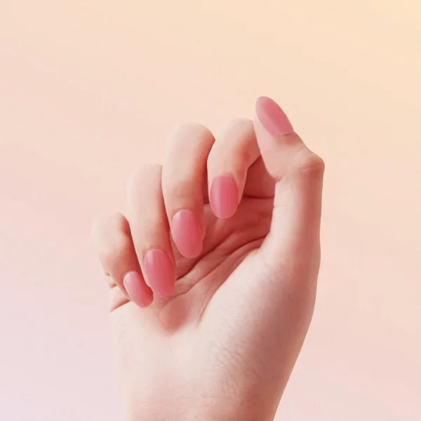 Sugar Blush Nail Design