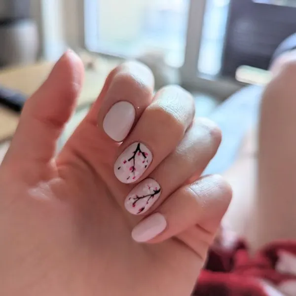 Blossom Babe Nail Design