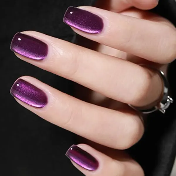 Velvet Crush Nail Design