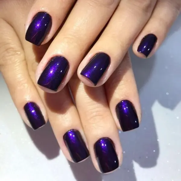 Satin Sorcery Nail Design